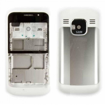 Buy Now Full Body Housing for Nokia E5 - Silver Grey